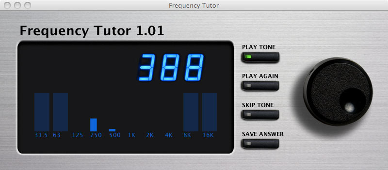 Frequency Tutor Screenshot
